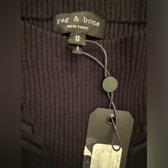 🖤 NWT! Rag & Bone Mesh Bodycon Mini Dress - Picture 7 of 15